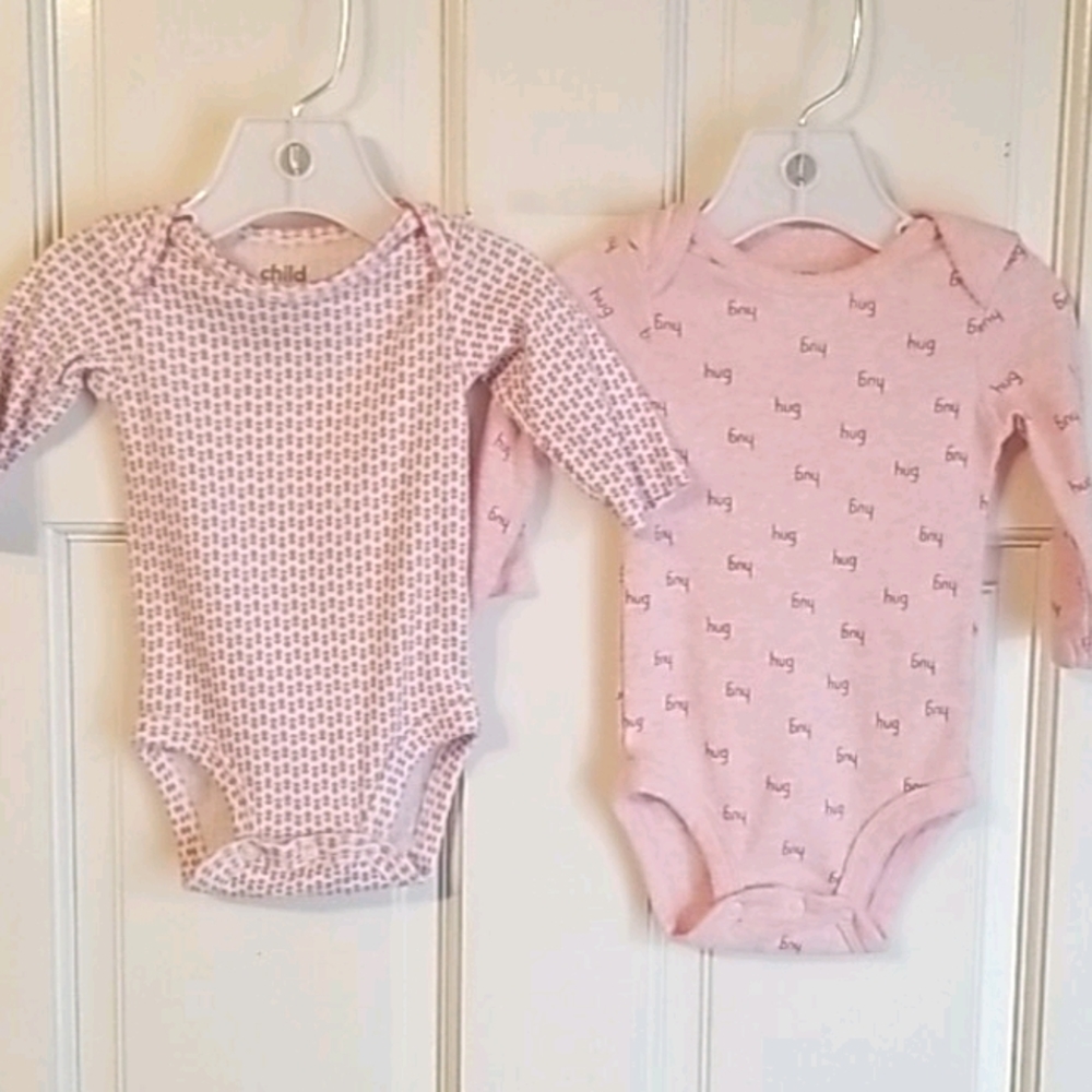 3/$12 Baby girl onesie bundle